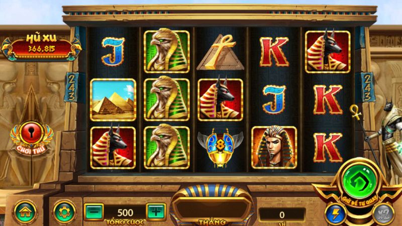 Nổ Hũ Bí Mật Cleopatra 2 Đồ hoạ đẹp mắt của game nổ hũ Bí Mật Cleopatra