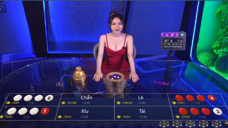 Xóc đĩa Kubet 1 Xóc đĩa Kubet sở hữu các MC chuyên nghiệp